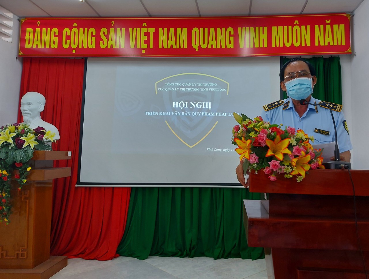 Ông Trần Quốc Linh - Phó Cục trưởng phát biểu khai mạc Hội nghị